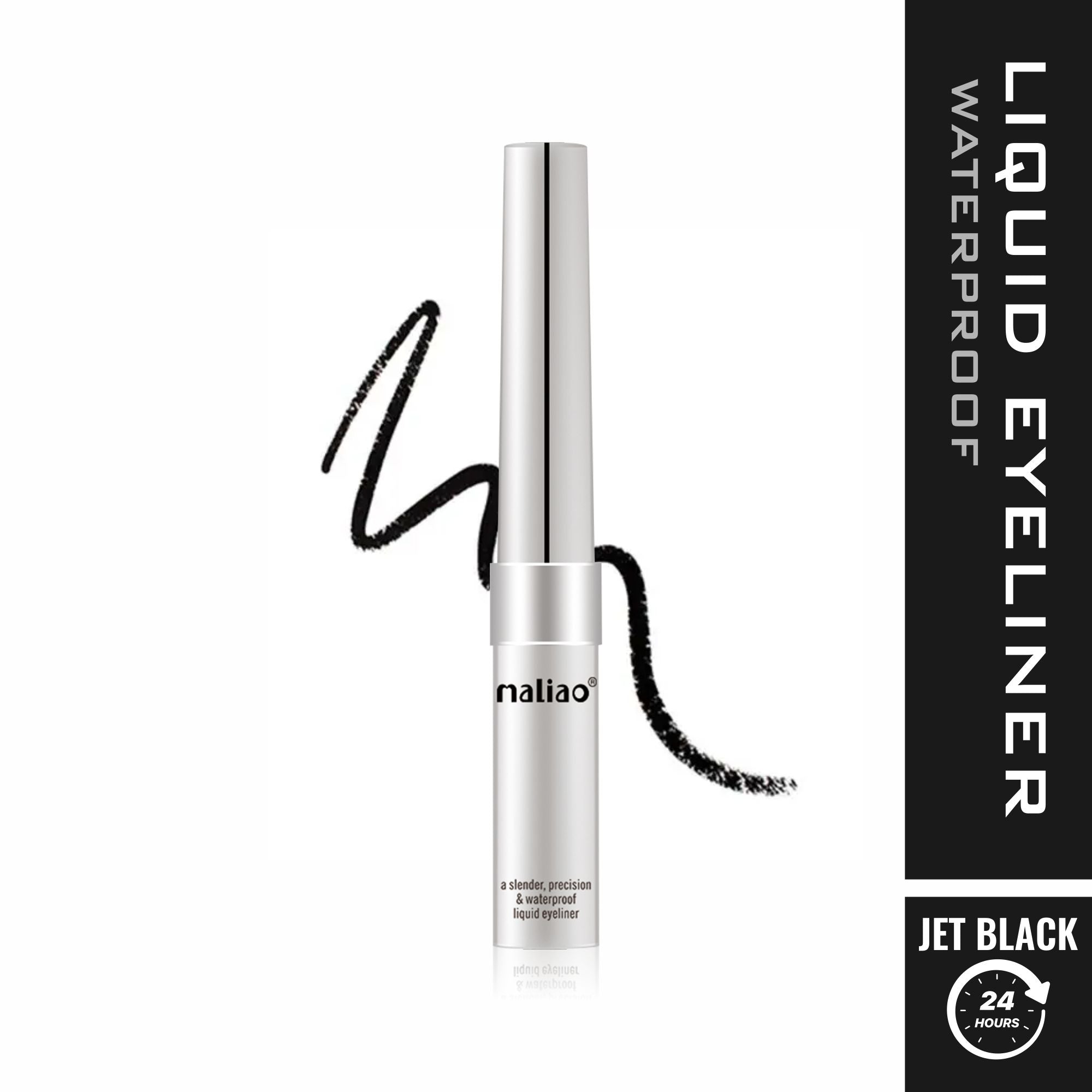 MALIAO Long Lasting No-Smudging Waterproof Liquid Eyeliner - All-Day Precision Eye